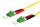 METZ CONNECT OpDAT Patchkabel LC-D APC/LC-D APC OS2 5,0m