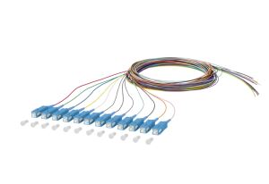 METZ CONNECT OpDAT Pigtail SC-UPC OS2 12 Farben (VPE 12)