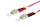 METZ CONNECT OpDAT Patchkabel LC-D/LC-D OM4, 0,5 m
