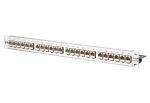 METZ CONNECT Patchfeld Cat.6A E-DAT modul 24x8 19" 1HE