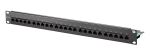 METZ CONNECT Patchfeld Cat.3 UAE 25x8 (4) Stahlblech schwarz