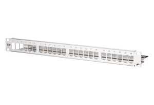 METZ CONNECT 19" Modulträger 24 Port 1HE unbestückt