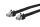 METZ CONNECT Patchkabel 6kV Flex500 Outdoor schwarz 2,0m