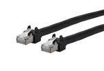 METZ CONNECT Patchkabel 6kV Flex500 Outdoor schwarz 0,5m