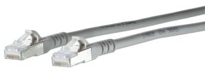 METZ CONNECT Patchkabel S/FTP Cat.6A grau 7,5m