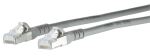 METZ CONNECT Patchkabel S/FTP Cat.6A grau 7,5m