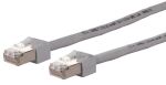 METZ CONNECT Ultraflex500 Patchkabel S/FTP Cat.6 grau 3,0m