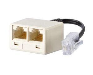 METZ CONNECT UAE Adapter WE8(4)-WE8/WE8 RJ45 Stecker, 0,1m Verl.