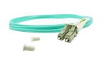 BlueOptics LWL Patchkabel LC / LC MM OM3 aqua 0,5m