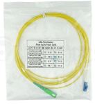 BlueOptics LWL Patchkabel Simplex LC/UPC / SC/APC SM OS2 3,0m