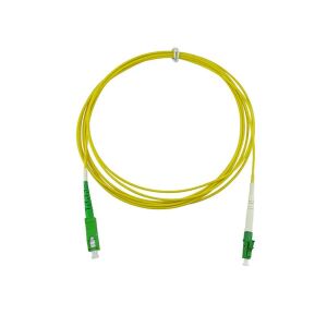 BlueOptics LWL Patchkabel LC/APC > SC/APC SM OS2 gelb 15,0m