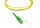 BlueOptics LWL Patchkabel LC/APC > SC/APC SM OS2 gelb 10,0m