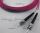 BlueOptics LWL Patchkabel LC / ST MM OM4 magenta 2,0m