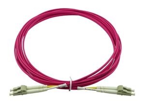 BlueOptics LWL Patchkabel LC / LC MM OM4 magenta 1,0m