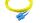 BlueOptics LWL Patchkabel LC / SC SM G.652.D yellow 7,5m