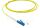 BlueOptics LWL Patchkabel Simplex LC-UPC / LC-APC SM OS2 3,0m