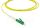 BlueOptics LWL Patchkabel Simplex LC-UPC / LC-APC SM OS2 3,0m