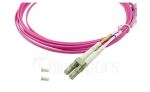 BlueOptics LWL Patchkabel LC / ST MM OM4 magenta 5,0m