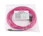BlueOptics LWL Patchkabel LC / ST MM OM4 magenta 5,0m
