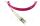 BlueOptics LWL Patchkabel LC / LC MM OM4 magenta 30,0m