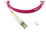 BlueOptics LWL Patchkabel LC / SC MM OM4 magenta 2,0m