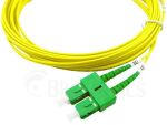 BlueOptics LWL Patchkabel Duplex LC-UPC / SC-APC SM OS2 1,0m