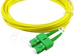 BlueOptics LWL Patchkabel Duplex LC-UPC / SC-APC SM OS2 1,0m