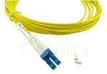BlueOptics LWL Patchkabel LC / ST SM G.652.D yellow 1,0m