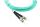 BlueOptics LWL Patchkabel LC / ST MM OM3 aqua 5,0m