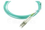 BlueOptics LWL Patchkabel LC / LC MM OM3 aqua 2,0m