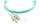 BlueOptics Duplex LWL Patchkabel SC-SC OM3 2 Meter InfiniBand/Glasfaserkabel 2 m Cyan