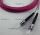 BlueOptics LWL Patchkabel LC / ST MM OM4 magenta 1,0m