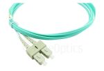 BlueOptics LWL Patchkabel SC / SC MM OM3 aqua 7,5m