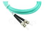 BlueOptics LWL Patchkabel ST / ST MM OM3 aqua 1,0m