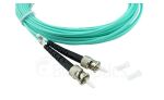 BlueOptics LWL Patchkabel ST / ST MM OM3 aqua 1,0m