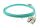 BlueOptics LWL Patchkabel LC / SC MM OM3 aqua 1,0m