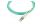 BlueOptics LWL Patchkabel LC / ST MM OM3 aqua 30,0m