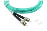 BlueOptics LWL Patchkabel LC / ST MM OM3 aqua 1,0m