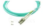 BlueOptics LWL Patchkabel LC / LC MM OM3 aqua 50,0m
