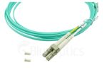 BlueOptics LWL Patchkabel LC / LC MM OM3 aqua 1,0m