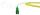BlueOptics LWL Patchkabel Simplex LC-APC / LC-APC SM OS2 1,0m