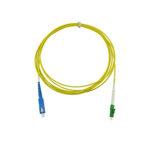 BlueOptics LWL Patchkabel LC/APC > SC/UPC SM OS2 gelb 5,0m