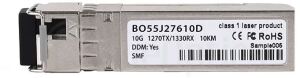BlueOptics BO55J27610D SFP+ 10GBASE-BX-U SM TX1270/RX1330 10km Zyxel SFP10G-BX12