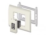 DELOCK Easy 45 DisplayPort Modul gewinkelt 90° 22,5 x 45mm
