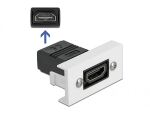DELOCK Easy 45 HDMI Modul gerade 22,5 x 45mm