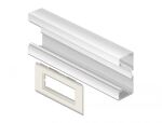 DELOCK Easy 45 Modulträger für Geräteeinbaukanal 130 x 80mm