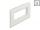 DELOCK Easy 45 Modulträger für Geräteeinbaukanal 130 x 80mm