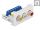 DELOCK Easy 45 Modul 3x Cinch Buchse 22,5 x 45mm