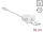 DELOCK Easy 45 Modul USB 2.0 Ausrollkabel USB Typ-A > EASY-USB Typ Micro-B weiß