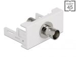 DELOCK Easy 45 Modul BNC Buchse 22,5 x 45mm